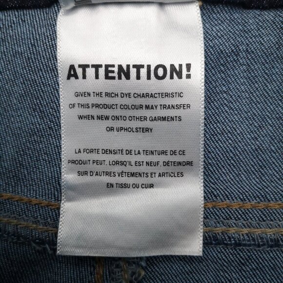 Santana Ladies Size 10 Dark Wash Slimmer Leg Zipper & Button Closure Jeans - Picture 5 of 13